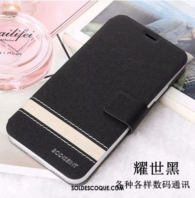 Coque Huawei P Smart+ Marque De Tendance Gris Étui En Cuir Téléphone Portable En Ligne