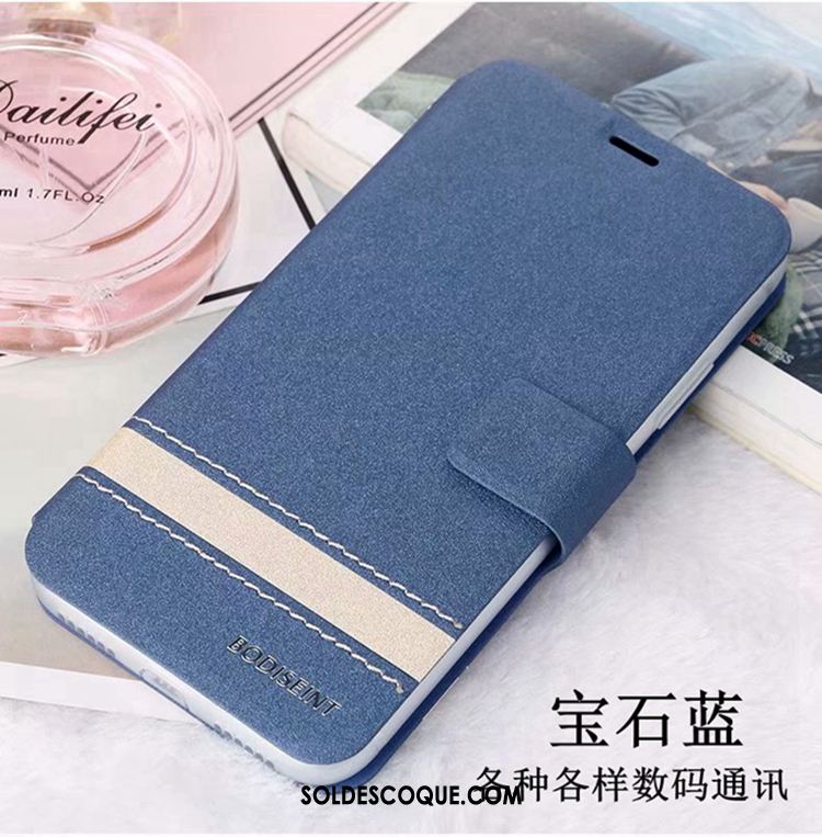 Coque Huawei P Smart+ Marque De Tendance Gris Étui En Cuir Téléphone Portable En Ligne