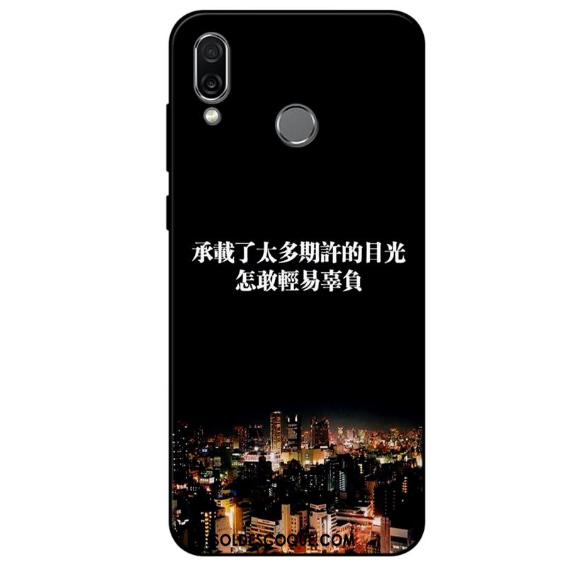 Coque Huawei P Smart+ Mode Protection Fluide Doux Silicone Étui Soldes