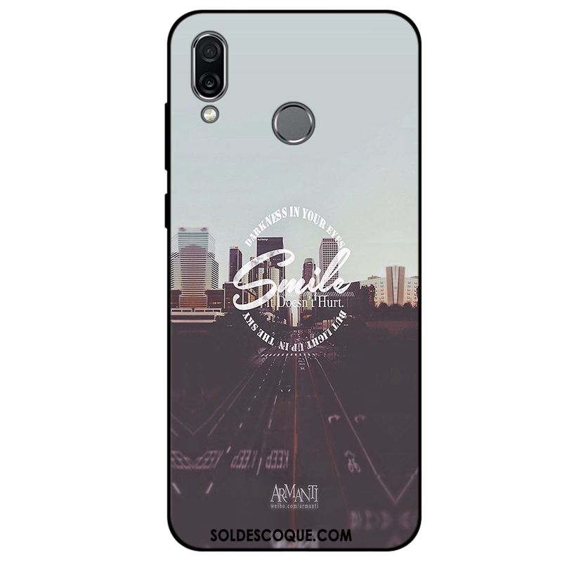 Coque Huawei P Smart+ Mode Protection Fluide Doux Silicone Étui Soldes