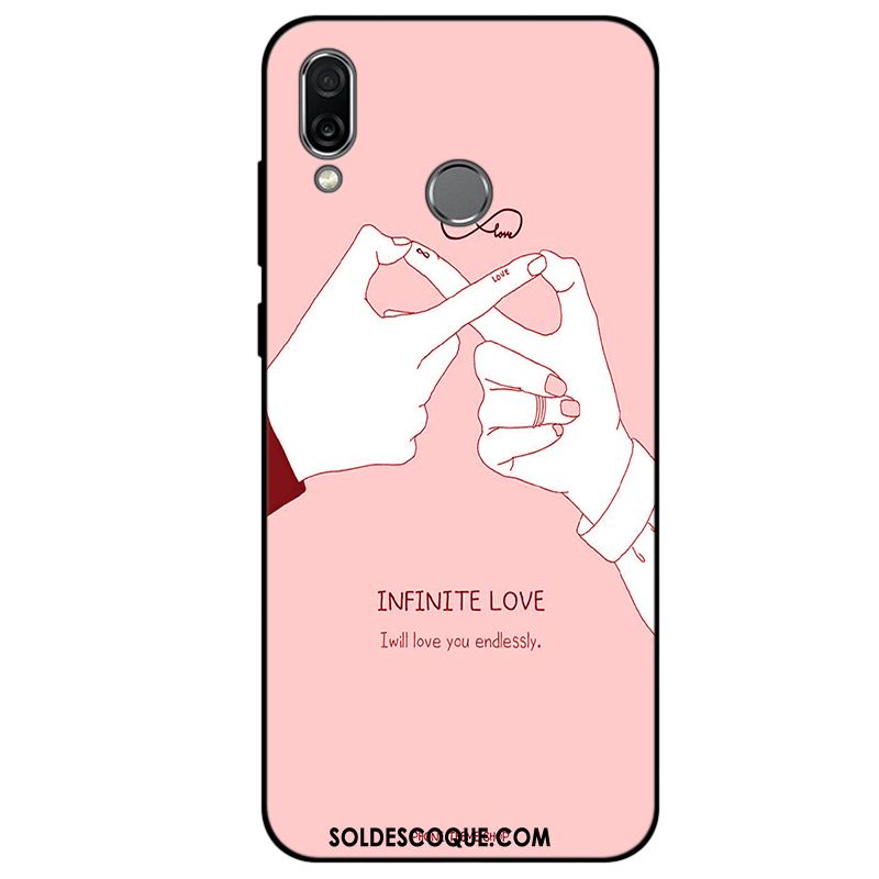 Coque Huawei P Smart+ Mode Protection Fluide Doux Silicone Étui Soldes