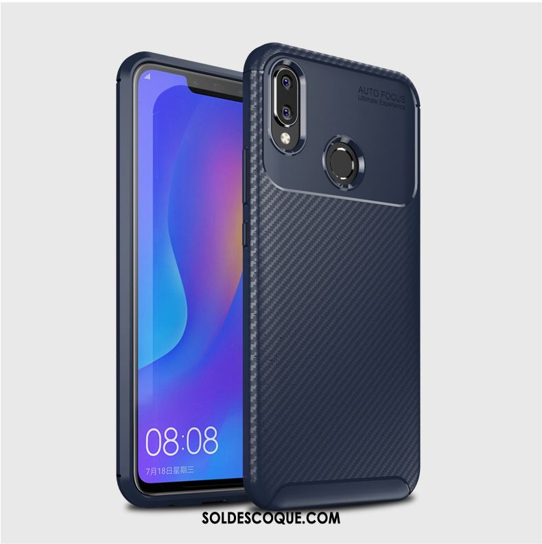 Coque Huawei P Smart+ Protection Téléphone Portable Étui Tout Compris Noir Housse Pas Cher