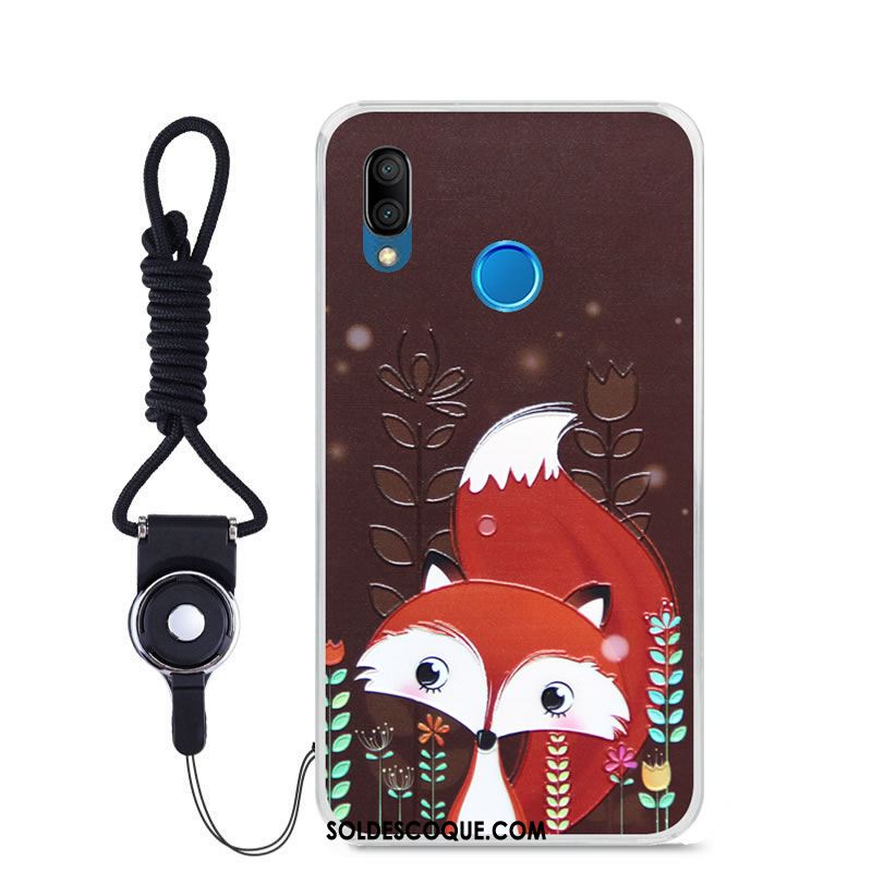 Coque Huawei P Smart+ Protection Étui Bleu Couleur Tout Compris En Vente