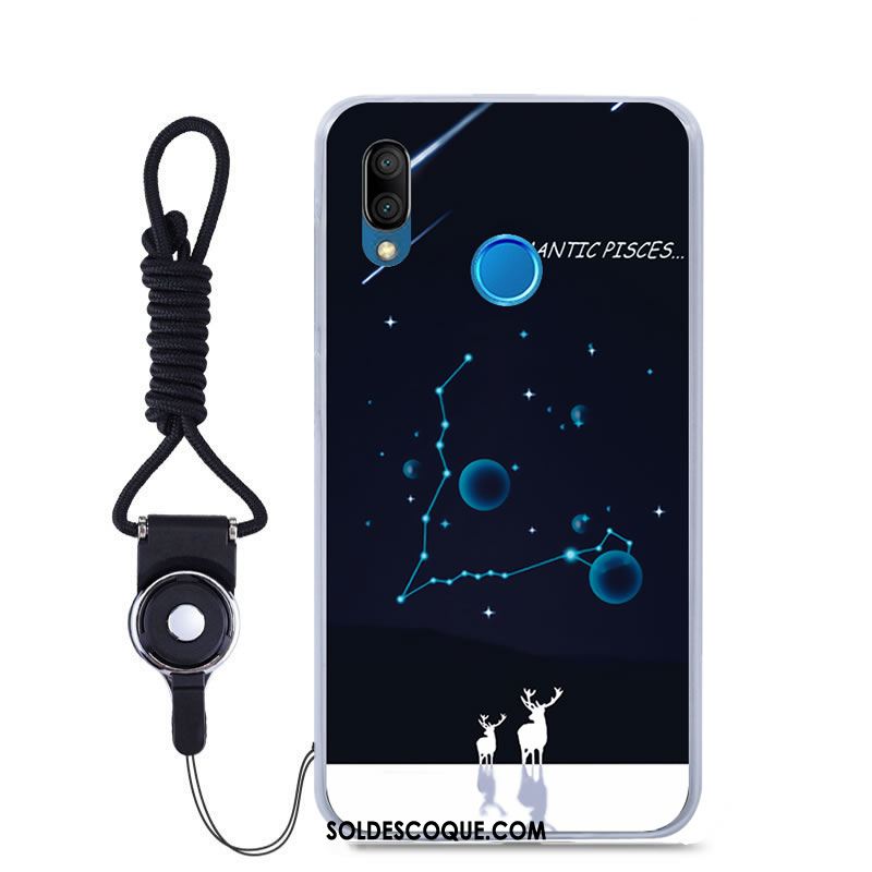 Coque Huawei P Smart+ Protection Étui Bleu Couleur Tout Compris En Vente