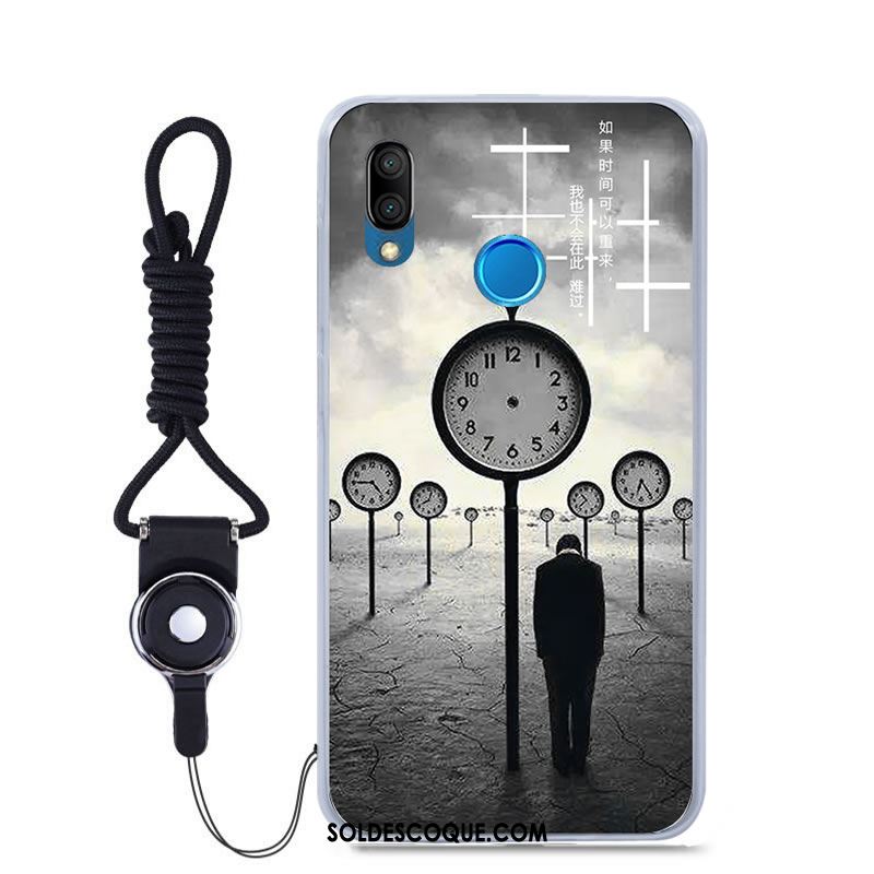 Coque Huawei P Smart+ Protection Étui Bleu Couleur Tout Compris En Vente