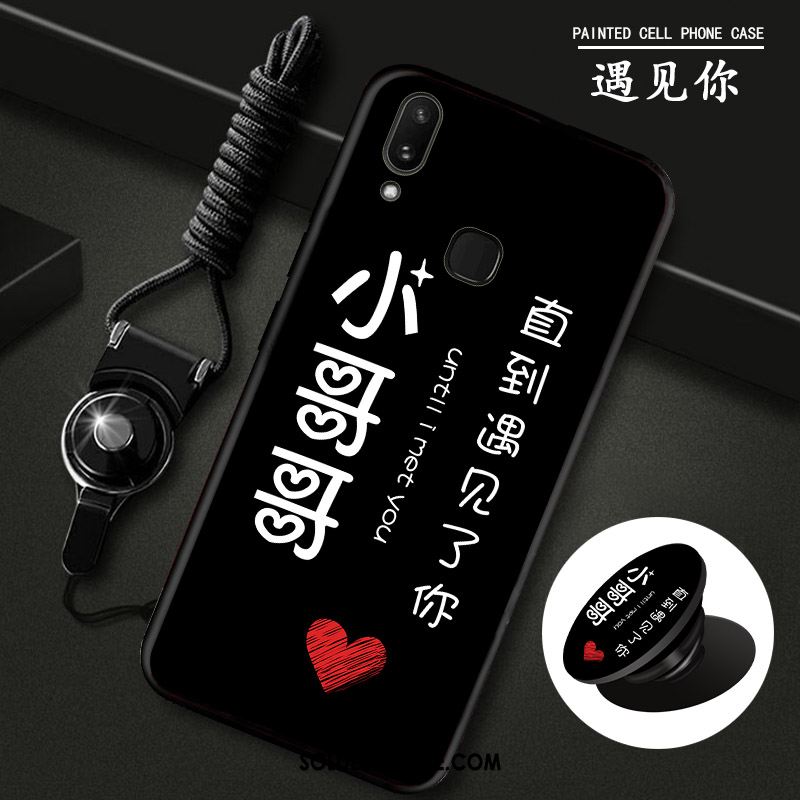 Coque Huawei P Smart+ Protection Étui Téléphone Portable Rose Fluide Doux En Ligne