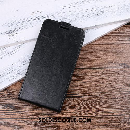 Coque Huawei P Smart+ Rouge Étui Étui En Cuir Protection Téléphone Portable France