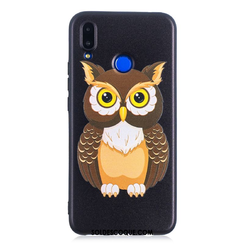 Coque Huawei P Smart+ Silicone Dessin Animé Incassable Bleu Tout Compris En Vente