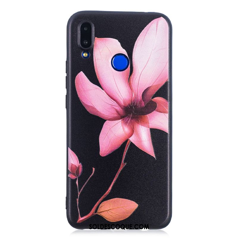 Coque Huawei P Smart+ Silicone Dessin Animé Incassable Bleu Tout Compris En Vente