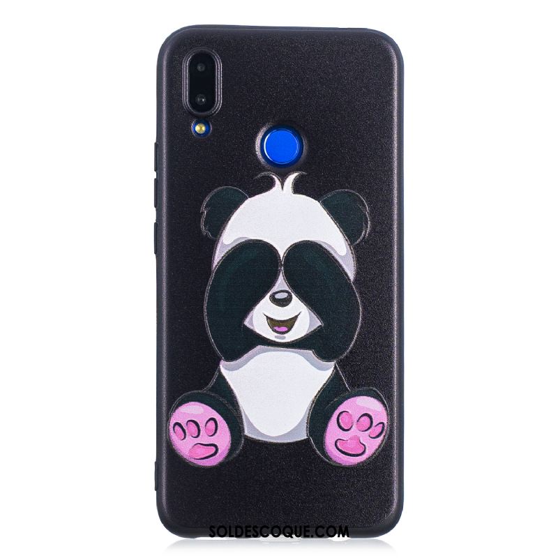 Coque Huawei P Smart+ Silicone Dessin Animé Incassable Bleu Tout Compris En Vente