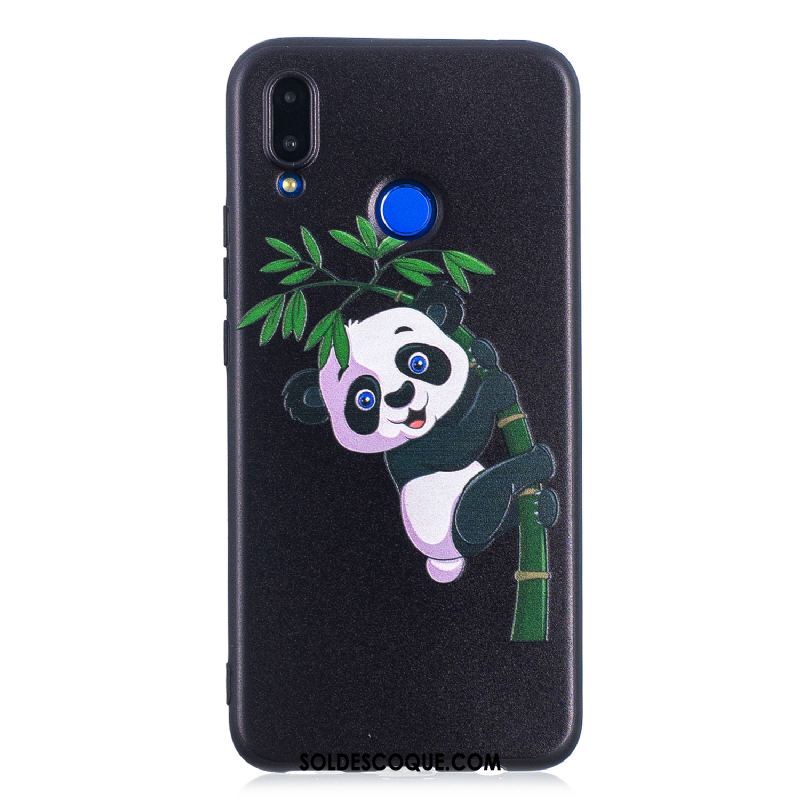 Coque Huawei P Smart+ Silicone Dessin Animé Incassable Bleu Tout Compris En Vente