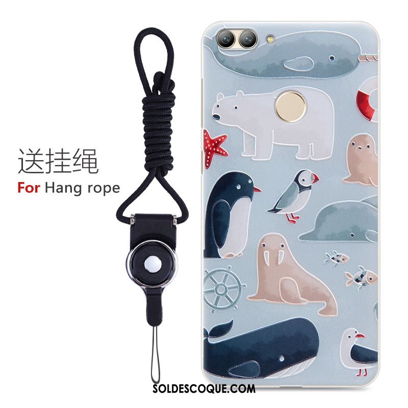 Coque Huawei P Smart Silicone Personnalité Téléphone Portable Dessin Animé Fluide Doux Pas Cher