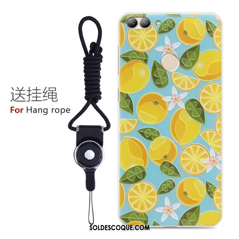 Coque Huawei P Smart Silicone Personnalité Téléphone Portable Dessin Animé Fluide Doux Pas Cher