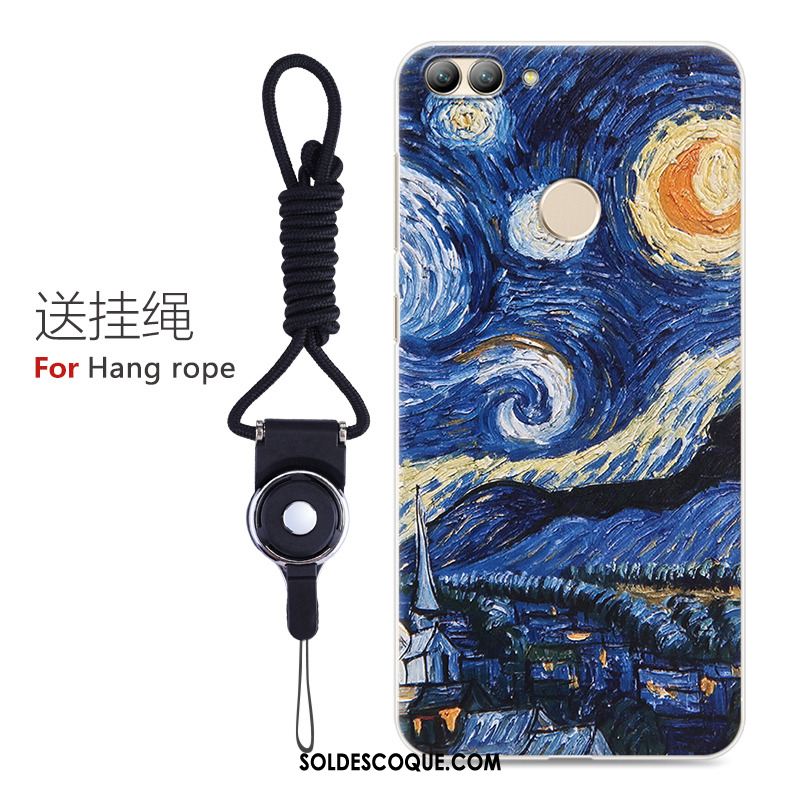 Coque Huawei P Smart Silicone Personnalité Téléphone Portable Dessin Animé Fluide Doux Pas Cher