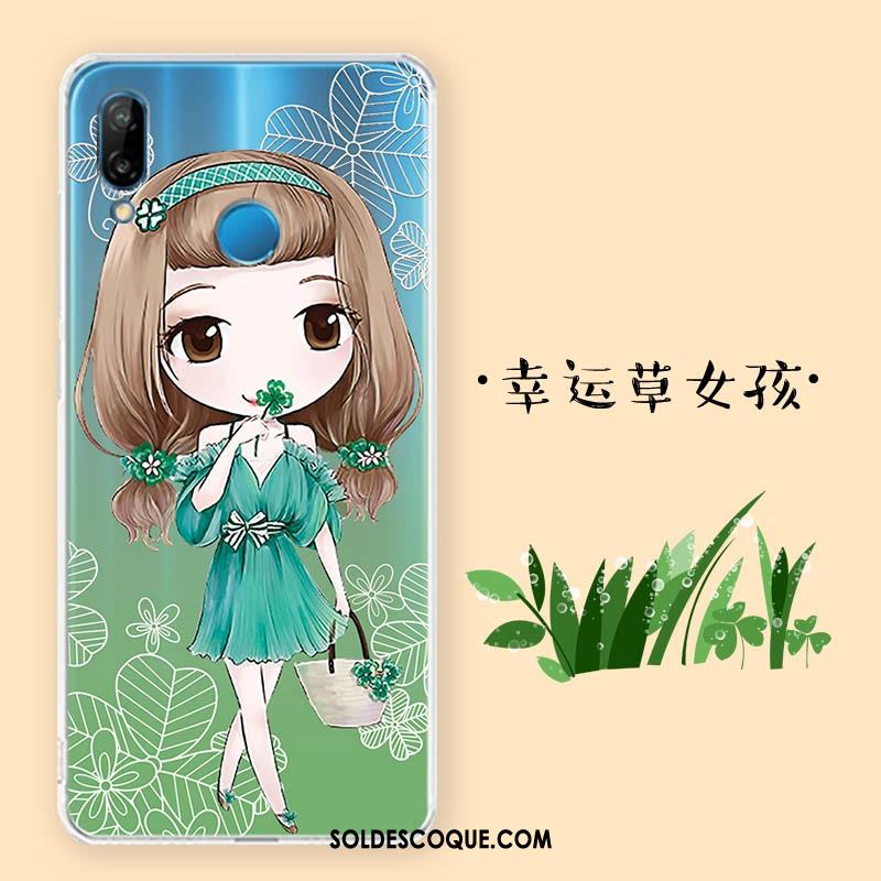 Coque Huawei P Smart+ Silicone Transparent Protection Très Mince Fluide Doux Soldes