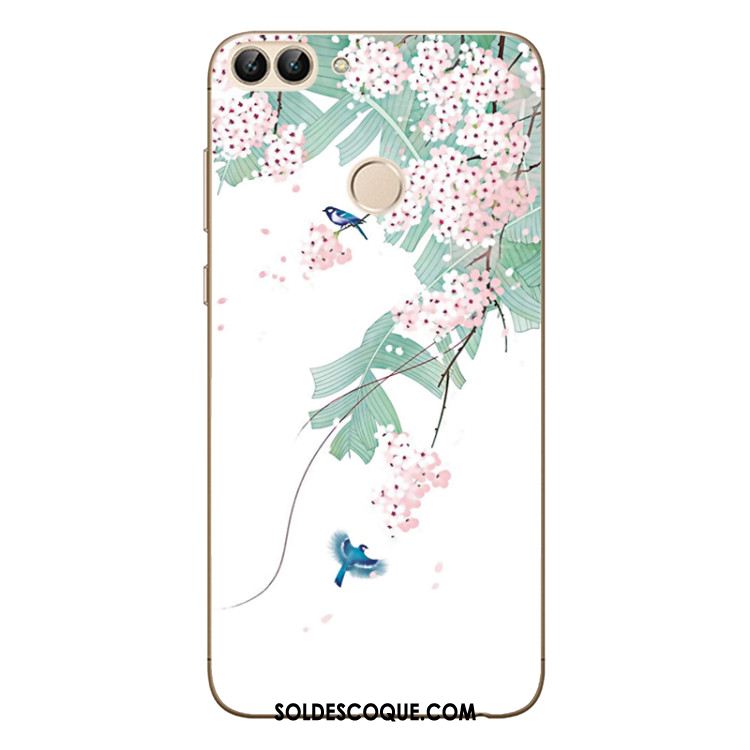 Coque Huawei P Smart Tout Compris Art Rose Silicone Fluide Doux En Ligne