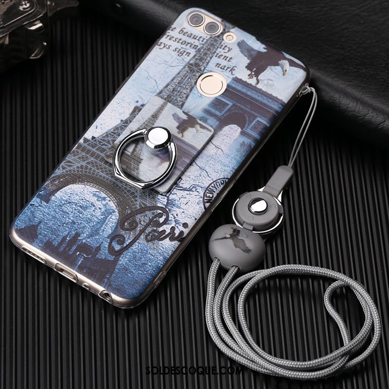 Coque Huawei P Smart Tout Compris Fluide Doux Charmant Dessin Animé Étui Soldes