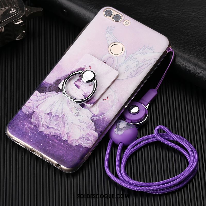 Coque Huawei P Smart Tout Compris Fluide Doux Charmant Dessin Animé Étui Soldes