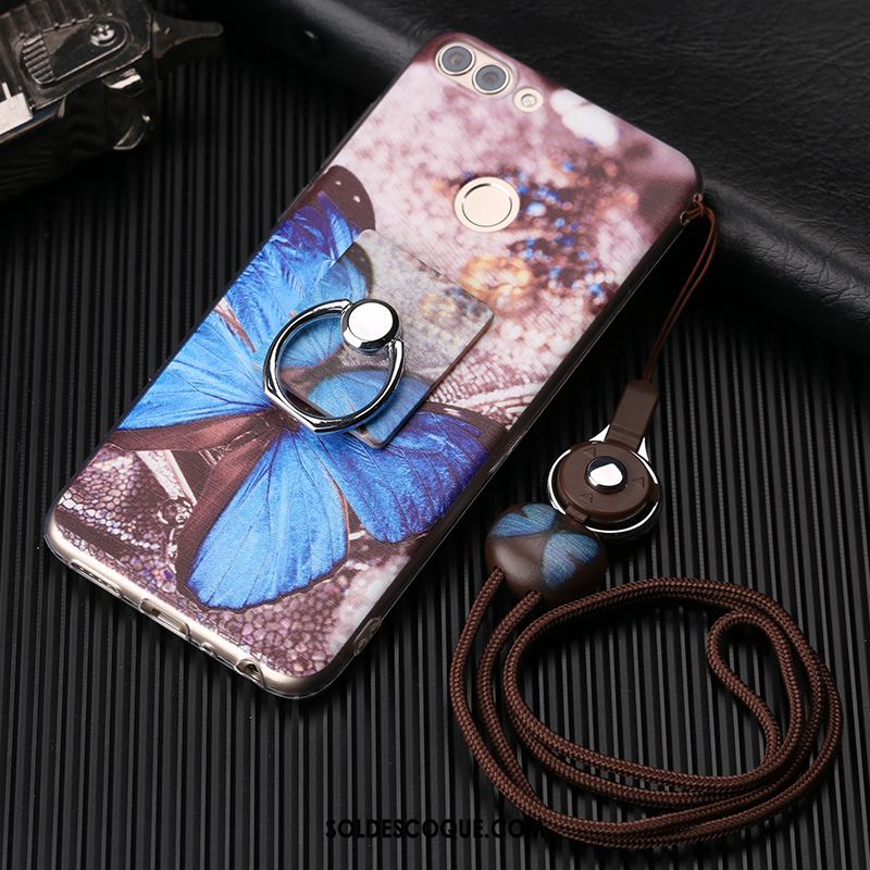 Coque Huawei P Smart Tout Compris Fluide Doux Charmant Dessin Animé Étui Soldes