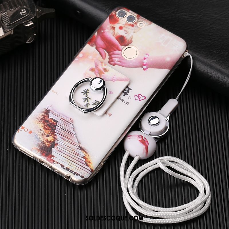 Coque Huawei P Smart Tout Compris Fluide Doux Charmant Dessin Animé Étui Soldes