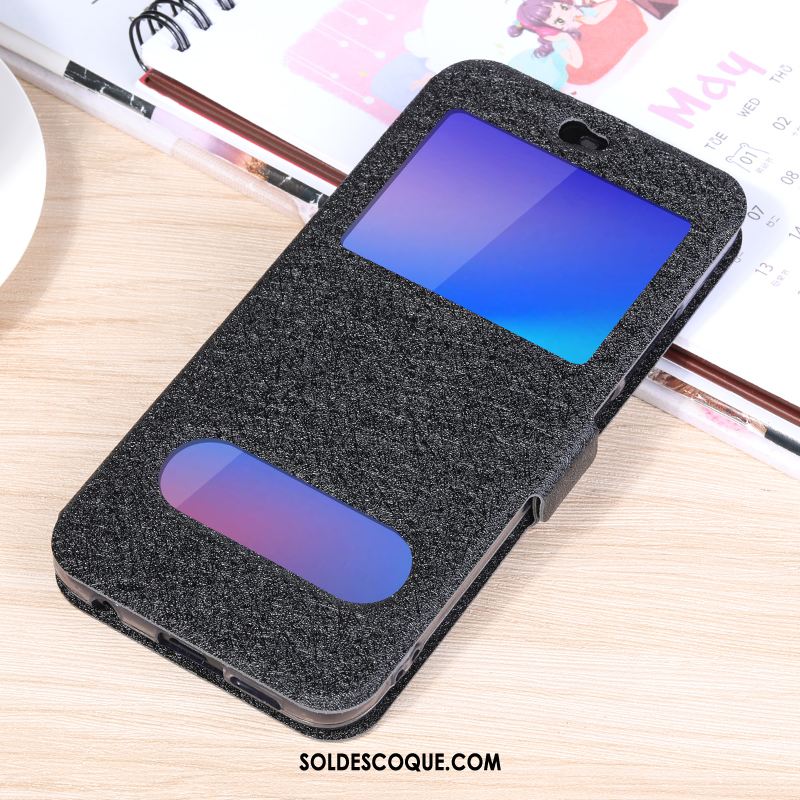 Coque Huawei P Smart+ Téléphone Portable Étui En Cuir Incassable Silicone Protection Pas Cher