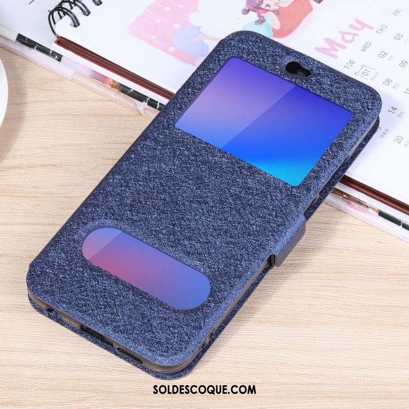 Coque Huawei P Smart+ Téléphone Portable Étui En Cuir Incassable Silicone Protection Pas Cher