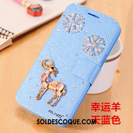 Coque Huawei P Smart Téléphone Portable Étui Incassable Bleu Étui En Cuir Soldes