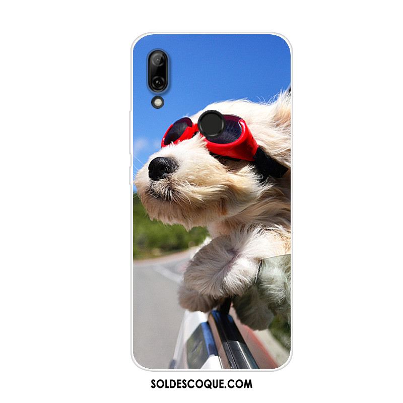 Coque Huawei P Smart Z Bleu Incassable Étui Tendance Silicone En Ligne