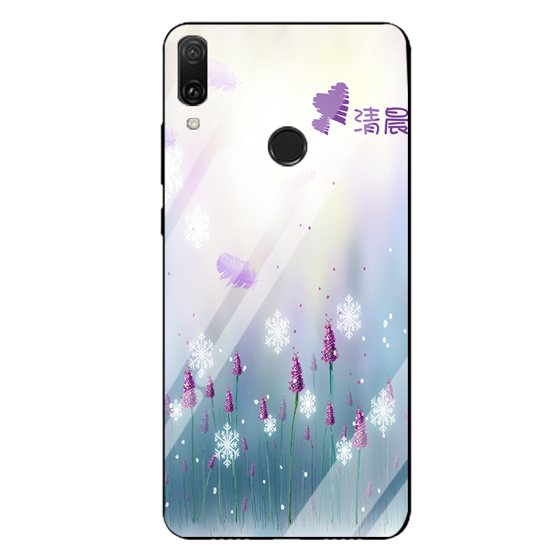 Coque Huawei P Smart Z Incassable Verre Téléphone Portable Paysage Violet France