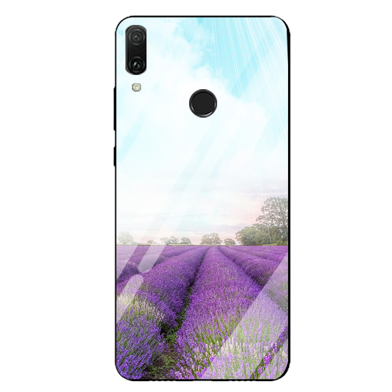 Coque Huawei P Smart Z Incassable Verre Téléphone Portable Paysage Violet France