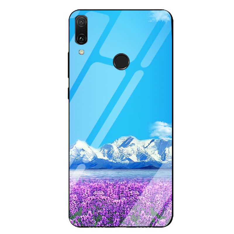 Coque Huawei P Smart Z Incassable Verre Téléphone Portable Paysage Violet France