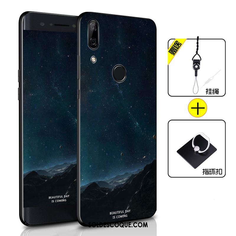 Coque Huawei P Smart Z Incassable Vert Créatif Fluide Doux Tout Compris Housse En Vente