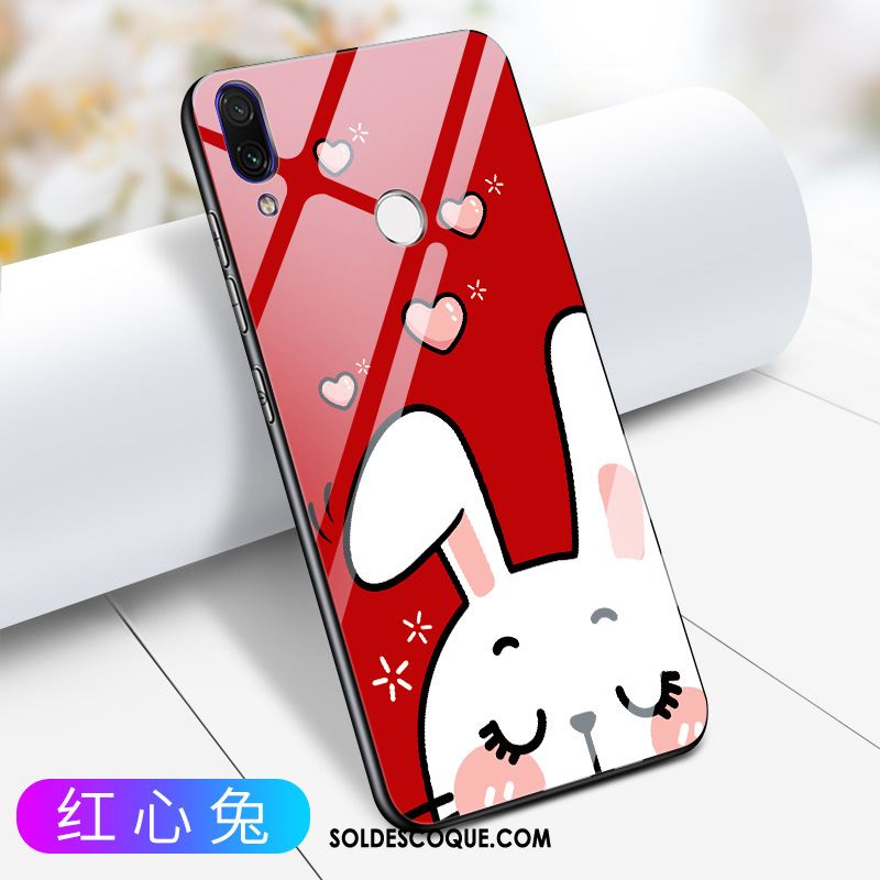 Coque Huawei P Smart Z Net Rouge Protection Verre Étui Marque De Tendance Soldes