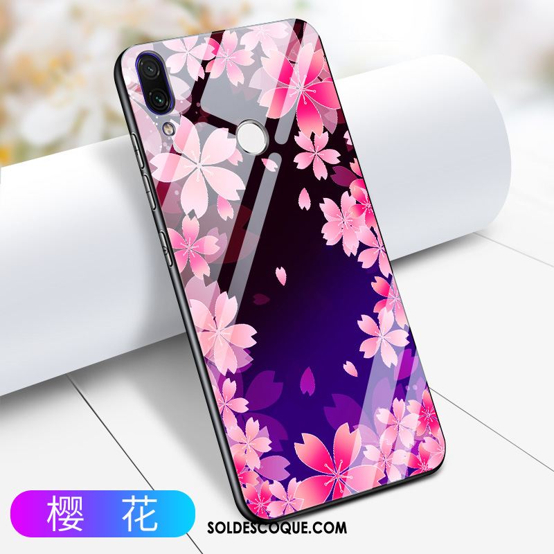 Coque Huawei P Smart Z Net Rouge Protection Verre Étui Marque De Tendance Soldes