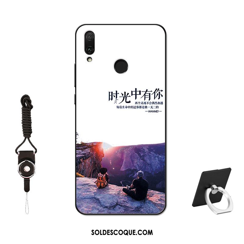 Coque Huawei P Smart Z Silicone Noir Fluide Doux Téléphone Portable Tempérer Soldes