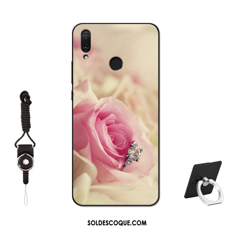 Coque Huawei P Smart Z Silicone Noir Fluide Doux Téléphone Portable Tempérer Soldes