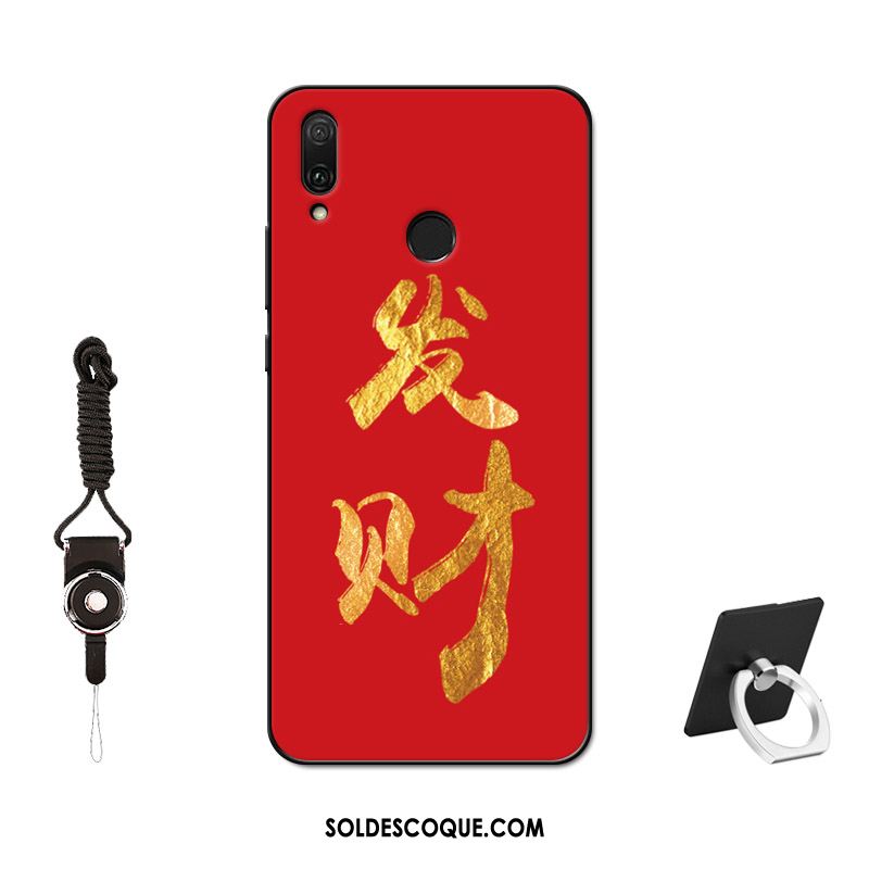 Coque Huawei P Smart Z Silicone Noir Fluide Doux Téléphone Portable Tempérer Soldes