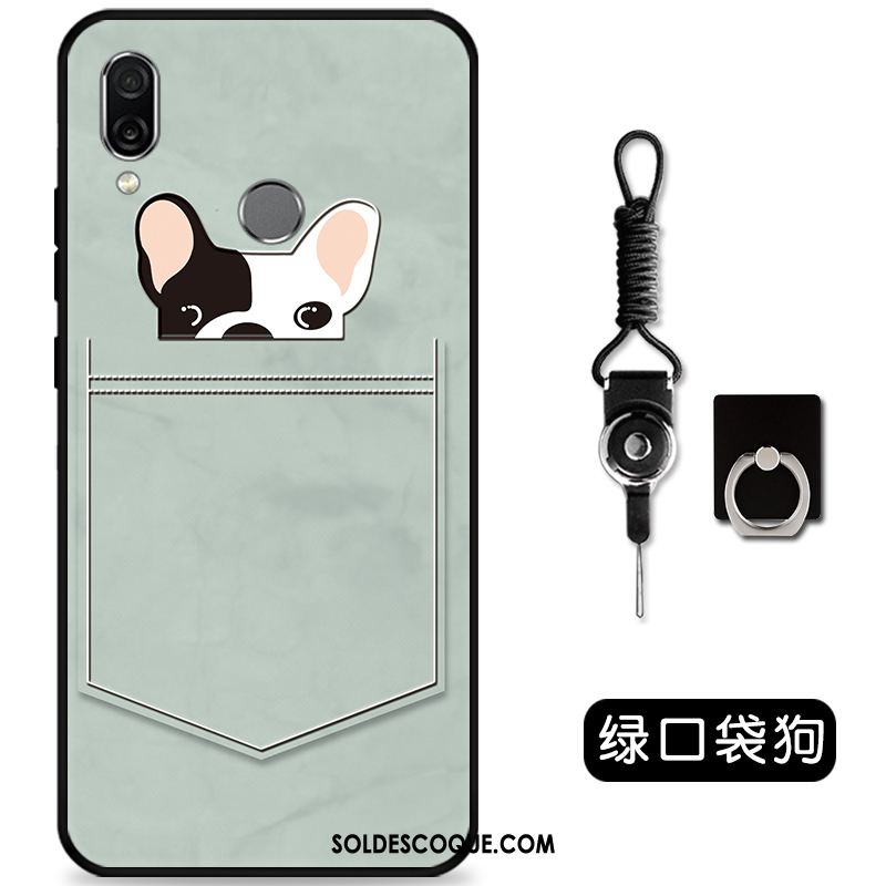 Coque Huawei P Smart Z Étui Téléphone Portable Petit Noir Dimensionnel En Vente