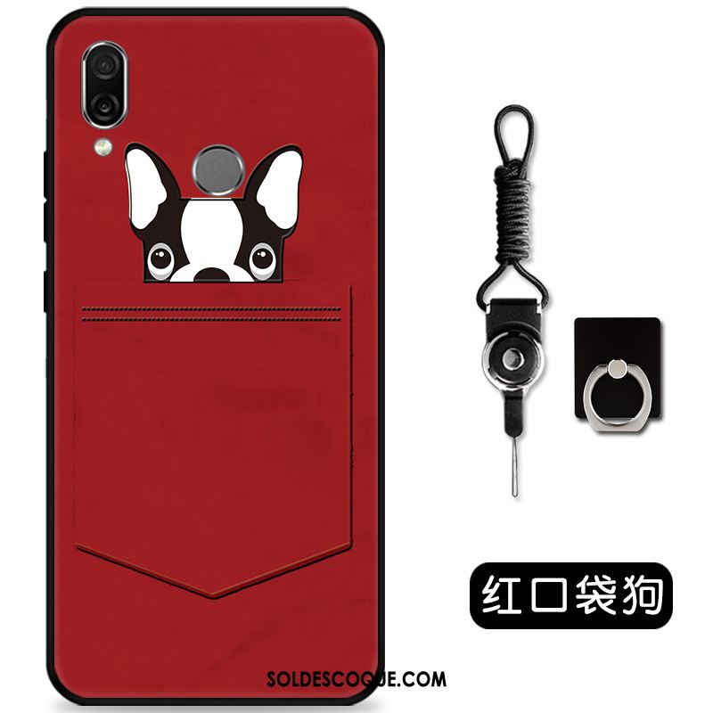 Coque Huawei P Smart Z Étui Téléphone Portable Petit Noir Dimensionnel En Vente