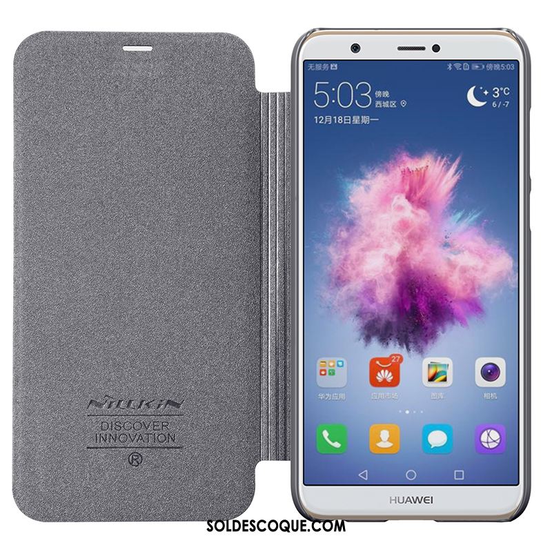 Coque Huawei P Smart Étoile Antidérapant Téléphone Portable Noir Légères Housse Soldes