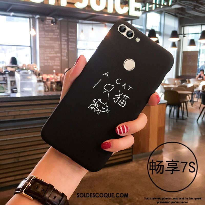 Coque Huawei P Smart Étui Amoureux Simple Créatif Téléphone Portable Soldes