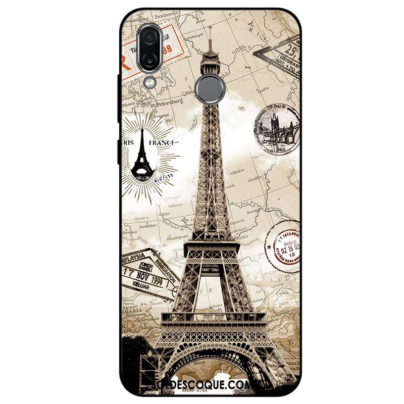 Coque Huawei P Smart+ Étui Fluide Doux Protection Tout Compris Incassable Pas Cher