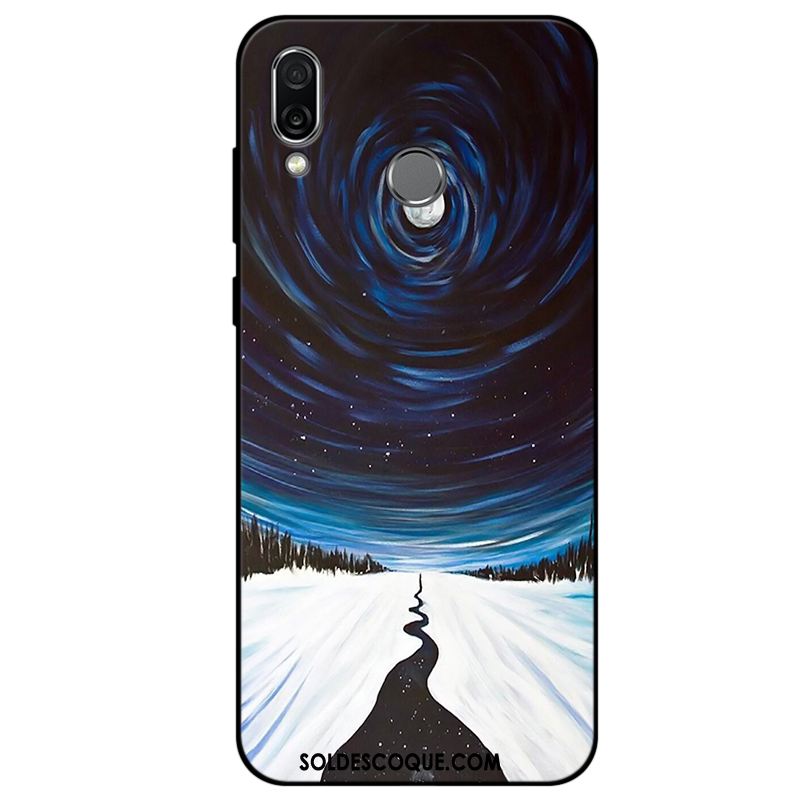 Coque Huawei P Smart+ Étui Fluide Doux Protection Tout Compris Incassable Pas Cher