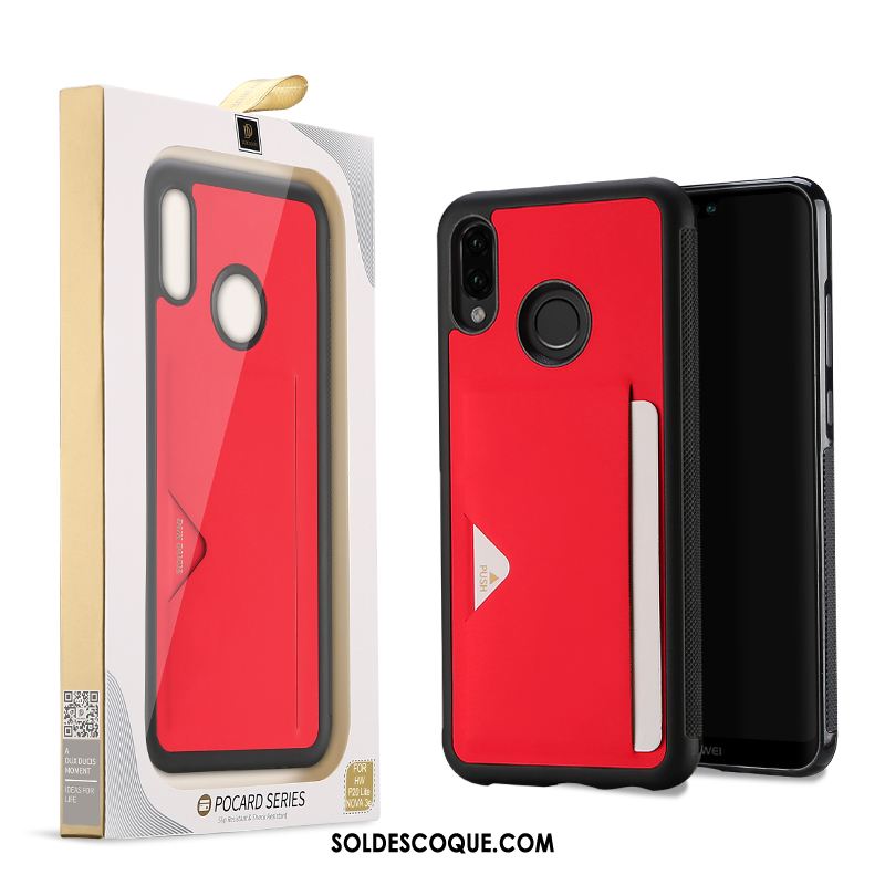 Coque Huawei P Smart+ Étui Protection Tout Compris Carte Noir Soldes