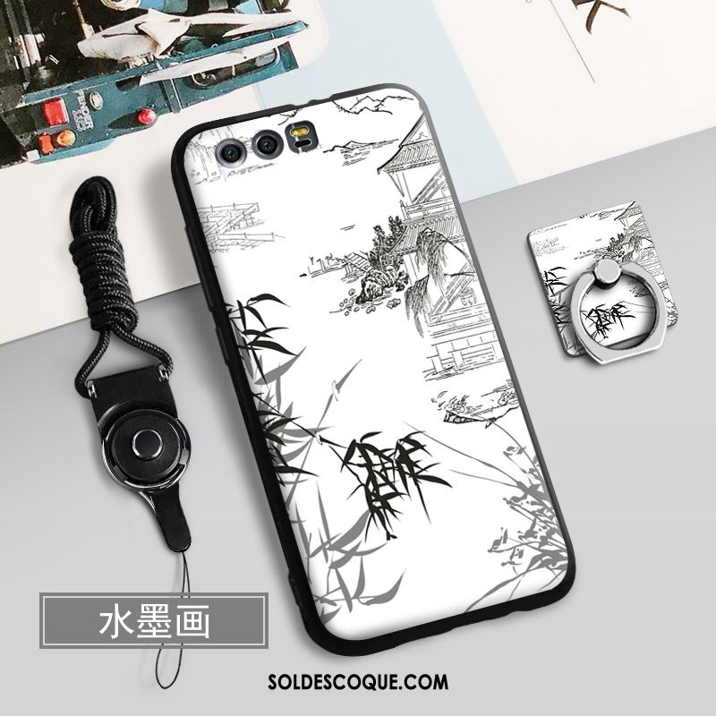 Coque Huawei P10 Blanc Fluide Doux Téléphone Portable Étui Tout Compris Pas Cher