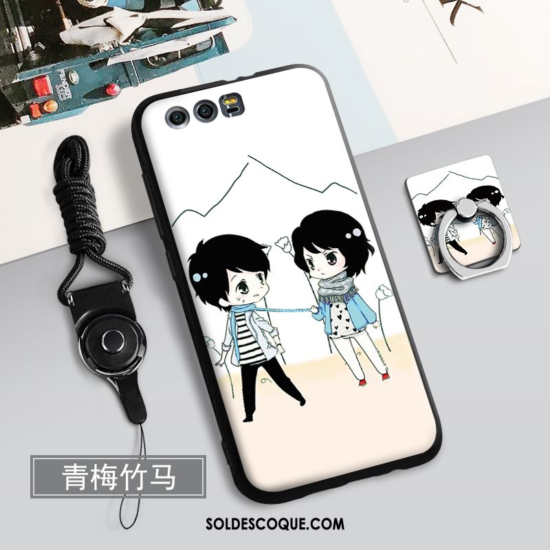 Coque Huawei P10 Blanc Fluide Doux Téléphone Portable Étui Tout Compris Pas Cher