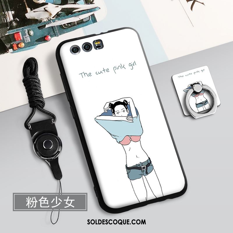 Coque Huawei P10 Blanc Fluide Doux Téléphone Portable Étui Tout Compris Pas Cher