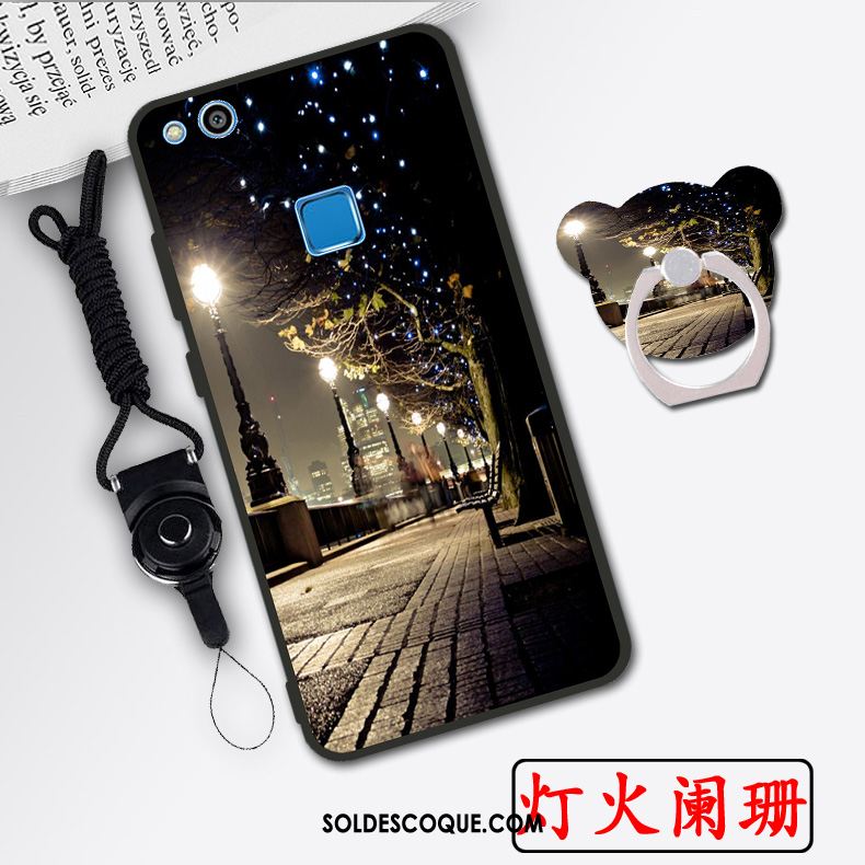 Coque Huawei P10 Lite Anneau Blanc Protection Téléphone Portable Jeunesse En Vente