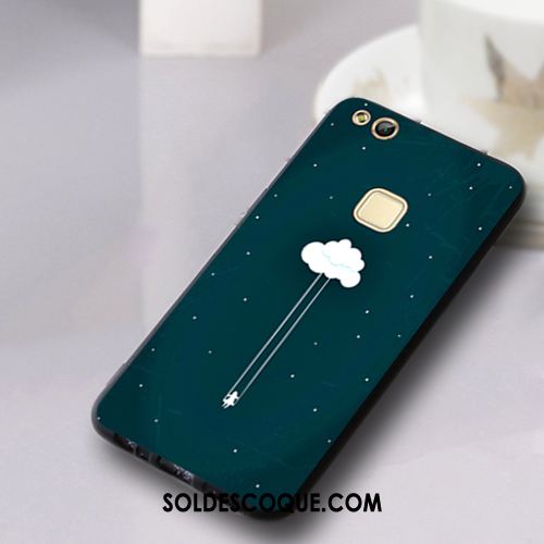 Coque Huawei P10 Lite Délavé En Daim Tendance Étui Personnalité Ornements Suspendus Housse France