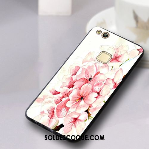 Coque Huawei P10 Lite Délavé En Daim Tendance Étui Personnalité Ornements Suspendus Housse France